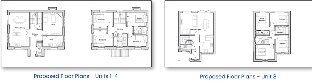Lot: 87 - LARGE DEVELOPMENT SITE WITH PLANNING FOR FOURTEEN DWELLINGS - 